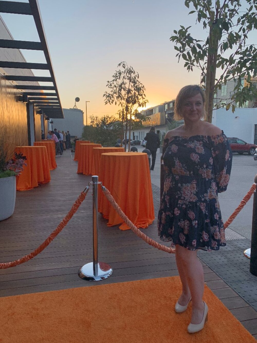 Le Chateau Floral dress